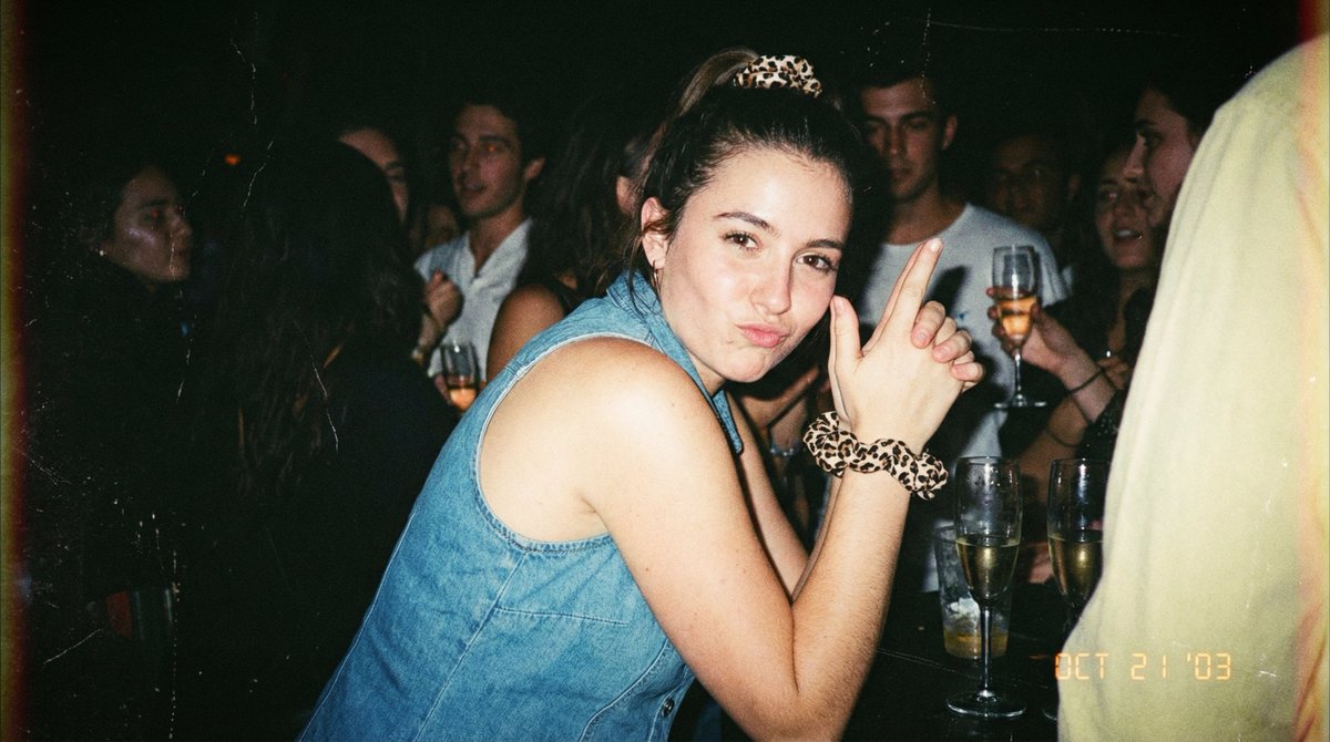 Vintage 2000s Disposable Camera Style Template — Nano Banana Pro AI Generated Image