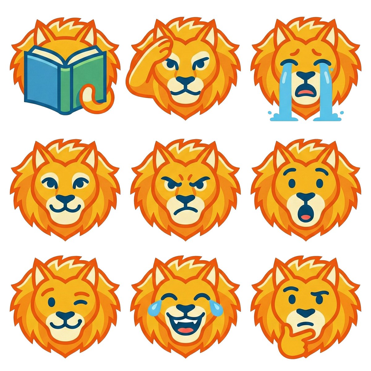 Logo-Based Emoji Grid Generation — Nano Banana Pro AI Generated Image