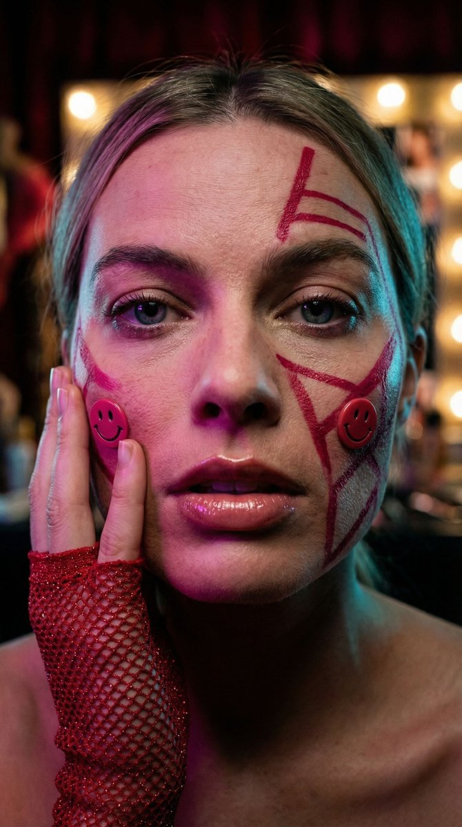 Cyberpunk Geisha Macro Portrait — Nano Banana Pro AI Generated Image