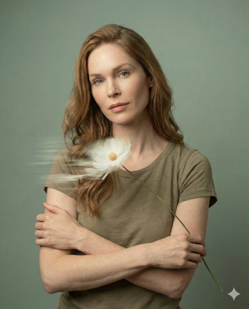 Dreamy Fine-Art Editorial Portrait with Double Exposure — Nano Banana Pro AI Generated Image