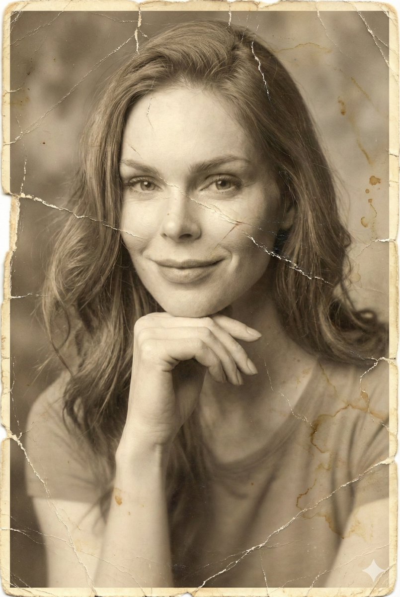 Vintage Photo Restoration Prompt — Nano Banana Pro AI Generated Image