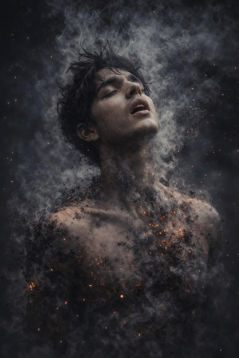 8K Photorealistic Disintegration Effect — Nano Banana Pro AI Generated Image