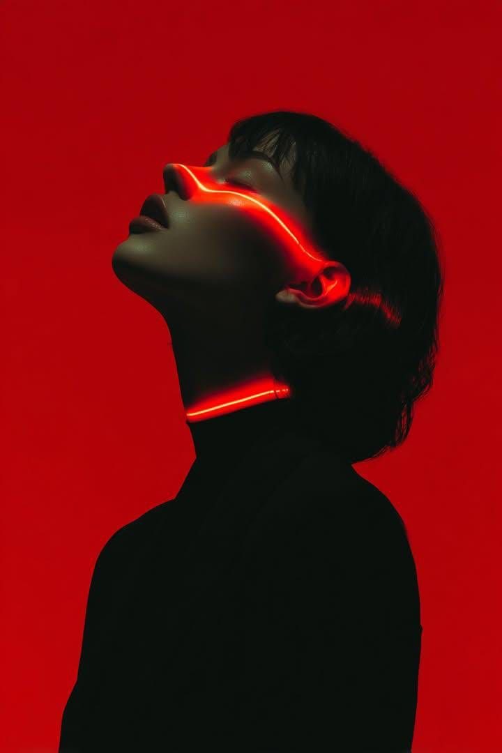 Cyberpunk Neon Portrait — Nano Banana Pro AI Generated Image