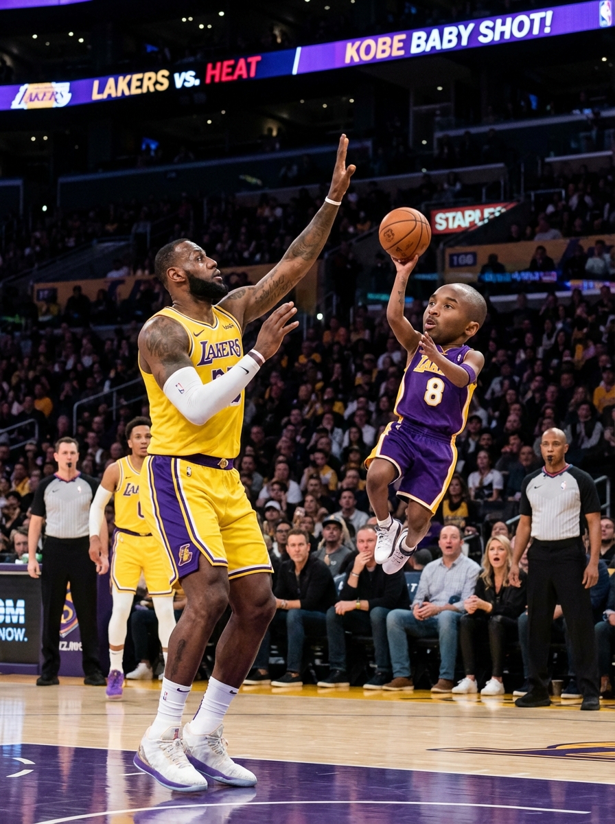 Chibi-Style NBA Matchup — Nano Banana Pro AI Generated Image