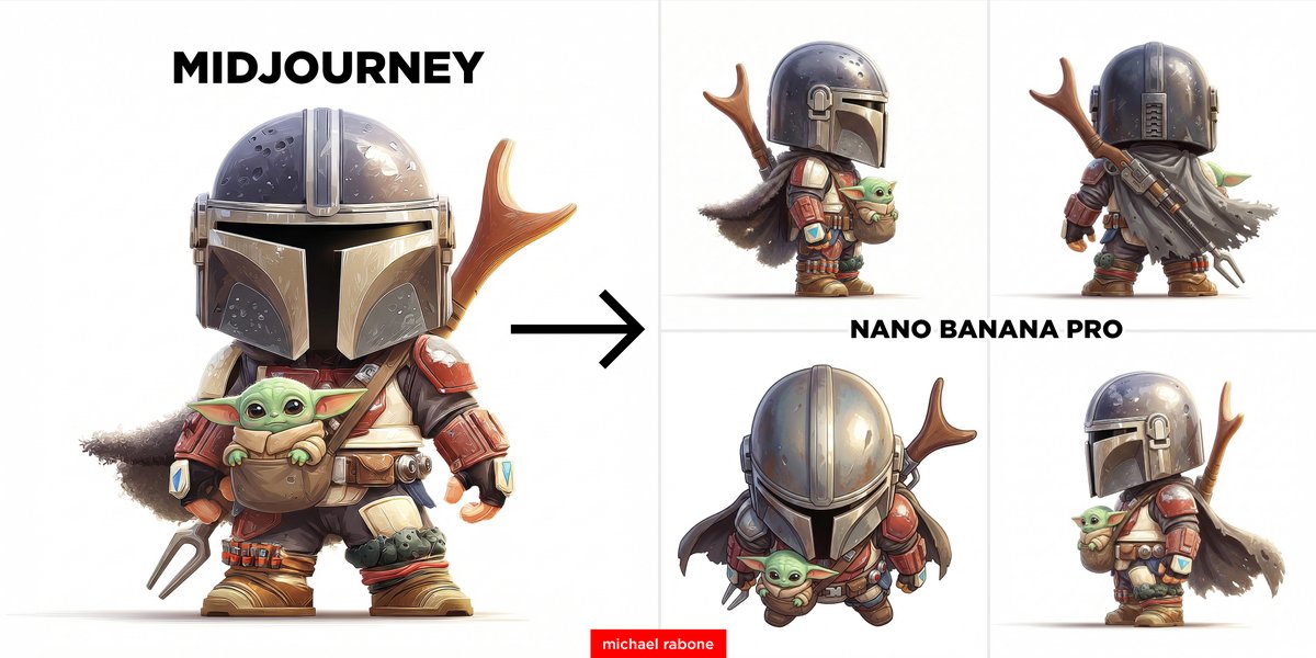 Generate Side View from Reference Image — Nano Banana Pro AI Generated Image