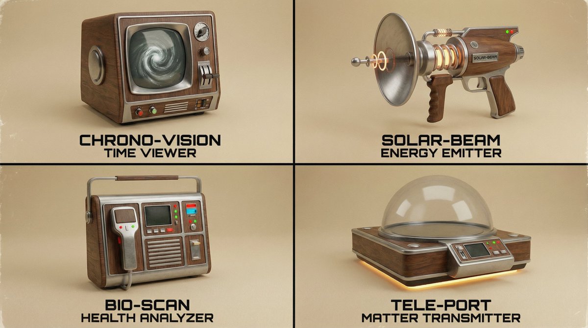 Random Strange Product Grid Generator — Nano Banana Pro AI Generated Image