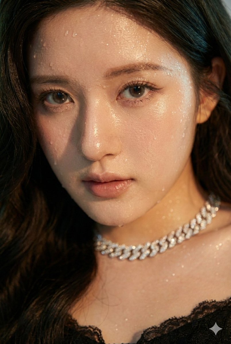 Zhao Lusi Red Carpet Gothic Chic Portrait — Nano Banana Pro AI Generated Image