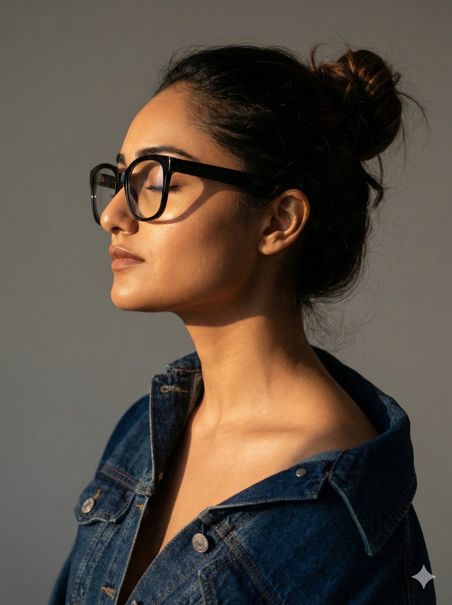 Cinematic Profile Portrait with Identity Preservation — Nano Banana Pro AI Generated Image