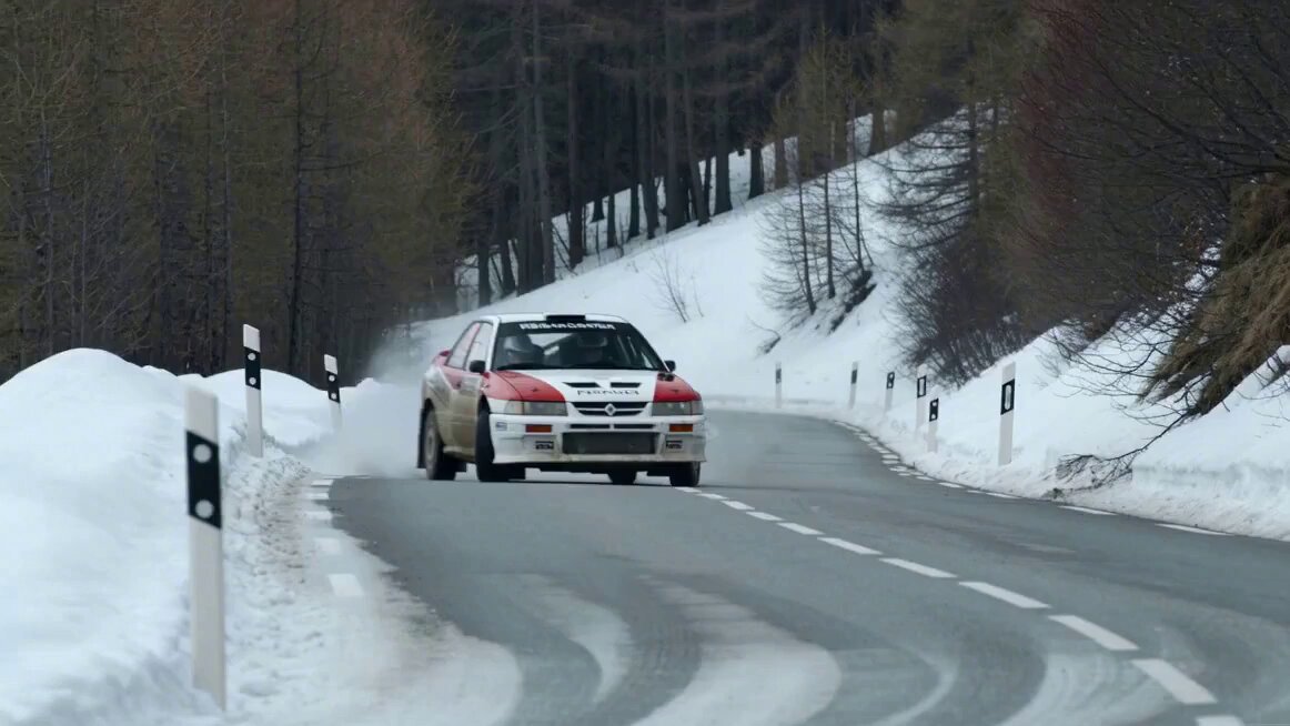 Cinematic Rally Car Scene