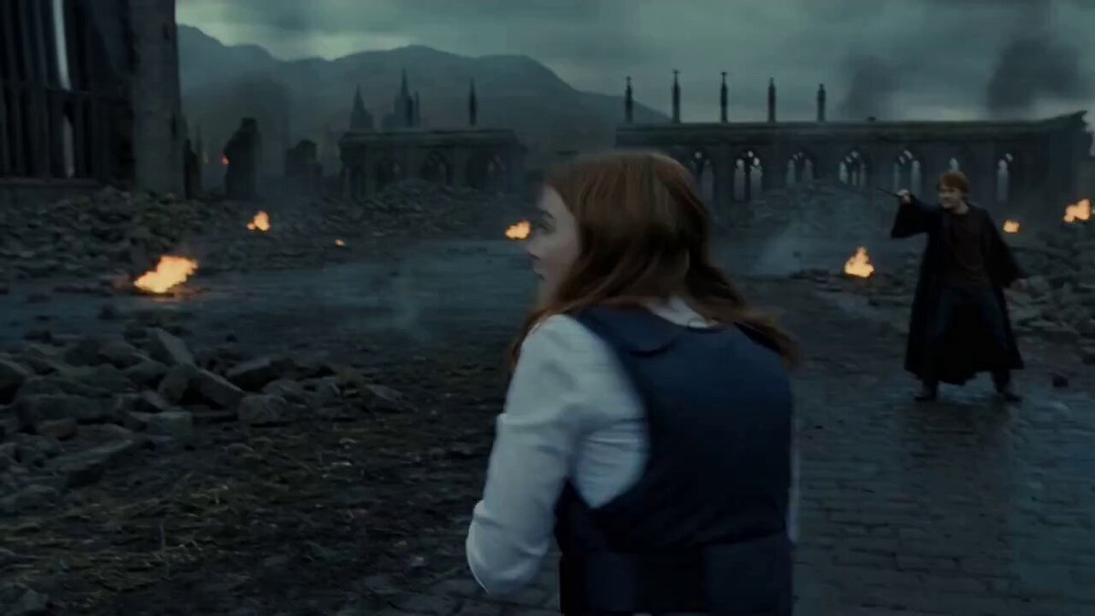 Harry Potter Final Battle Scene