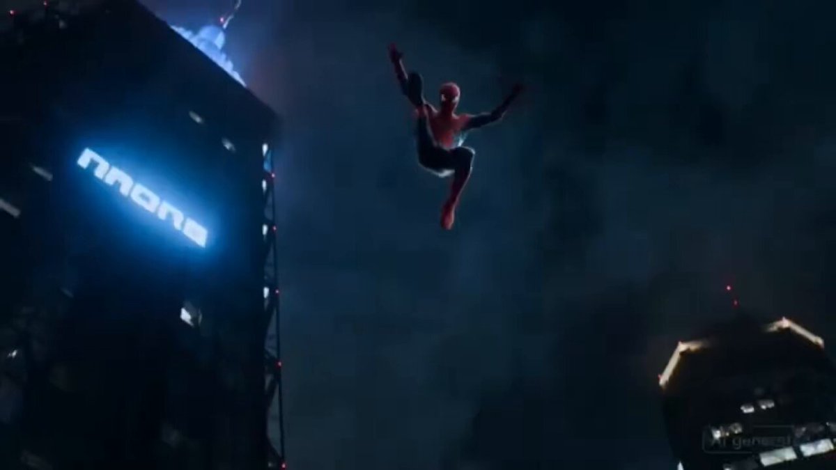 Doraemon and Spiderman Fighting