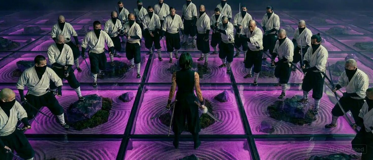 Maki Zenin Fight Scene Prompt (Top Down)