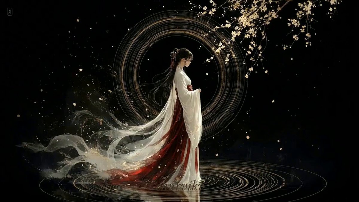 Emotional Chinese Dance on Water