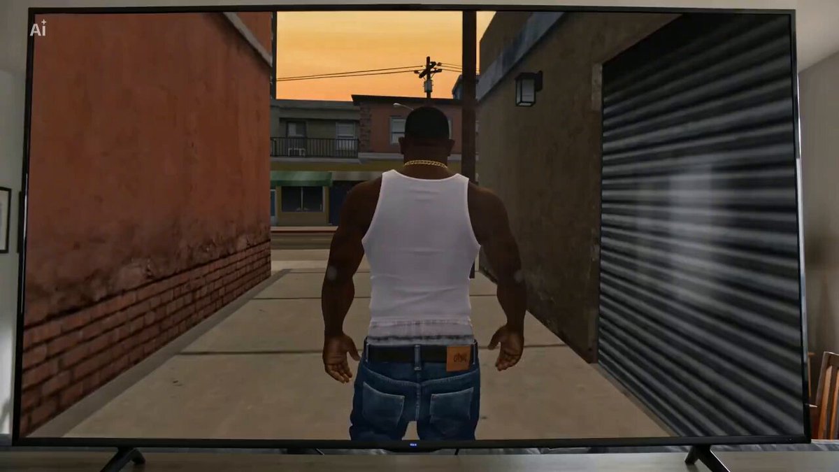 GTA: San Andreas Opening Scene Recreation