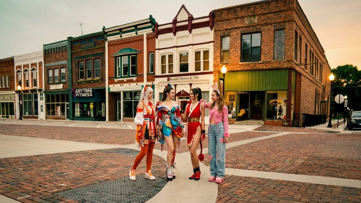 Synchronized TikTok Dance to Fight Chaos