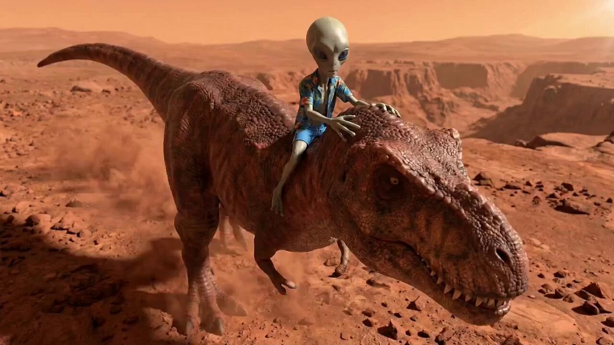 Alien Screams and T-Rex Roar