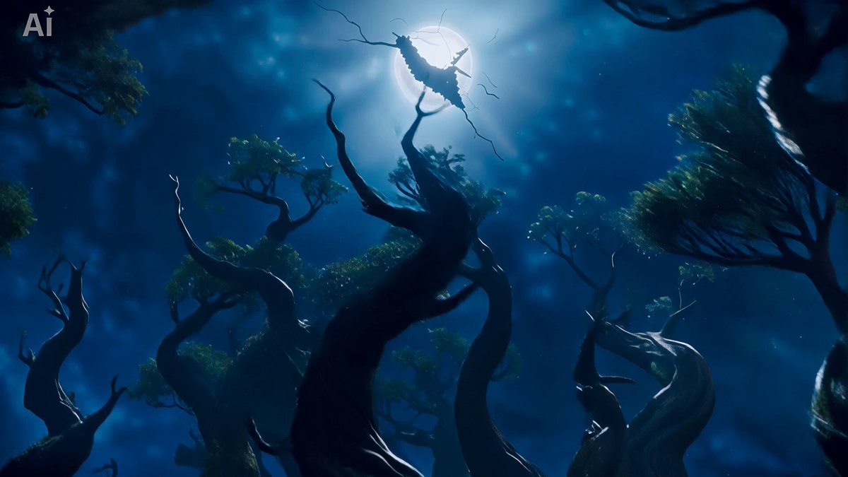 Ethereal Wanderer in Fog-Shrouded Forest