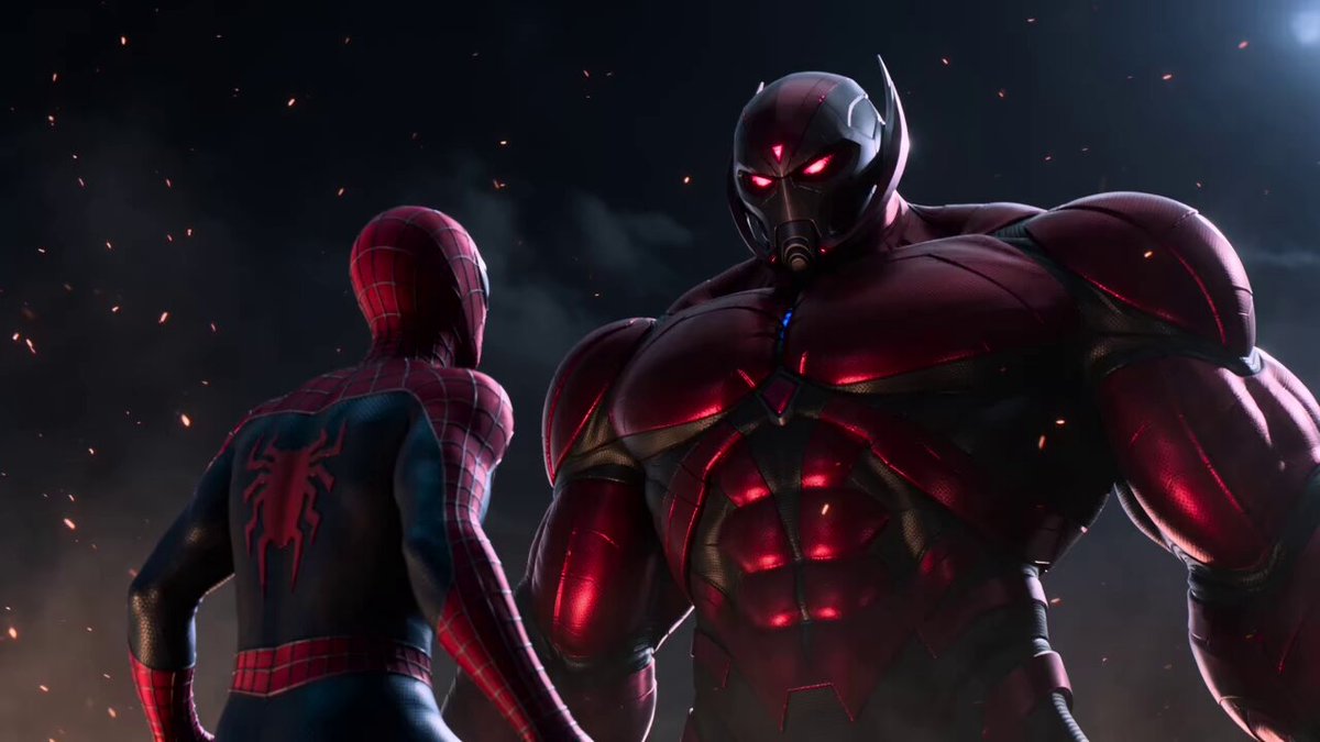 Cinematic Superhero Confrontation Prompt