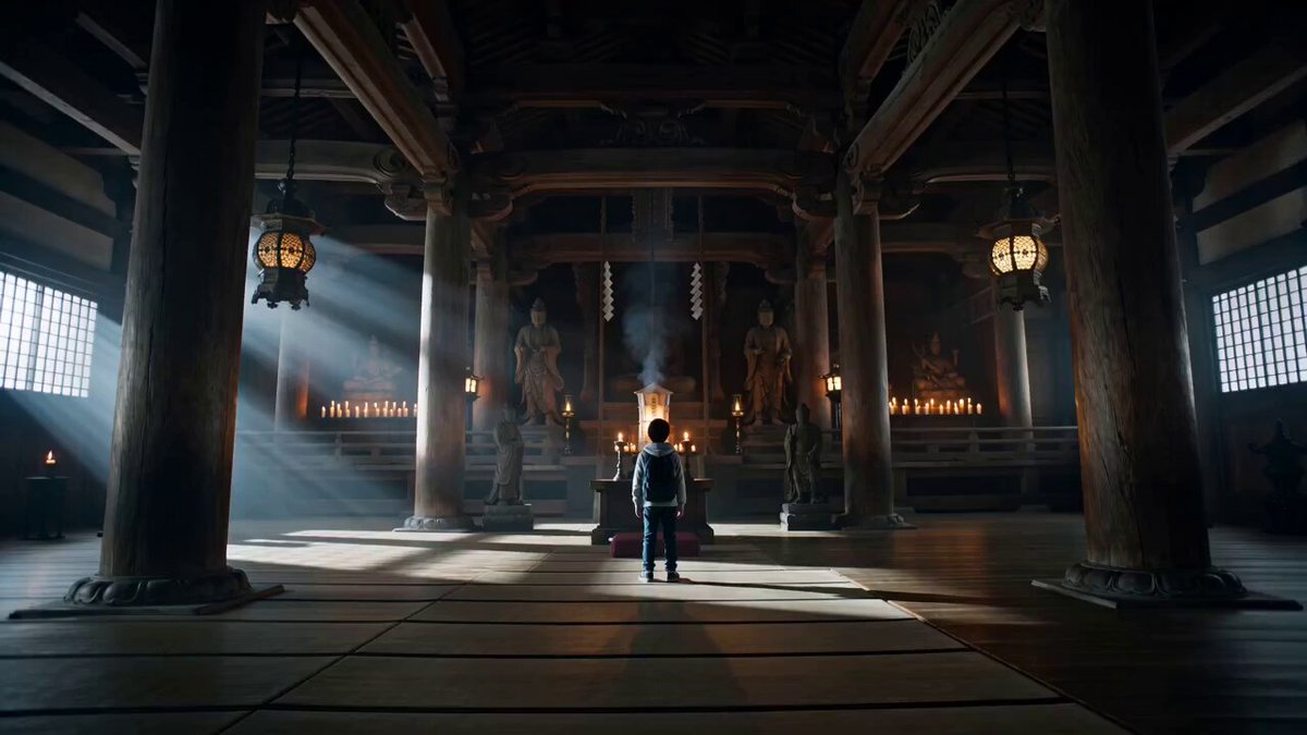 Japanese Boy Transforms into Samurai Guardian Hero