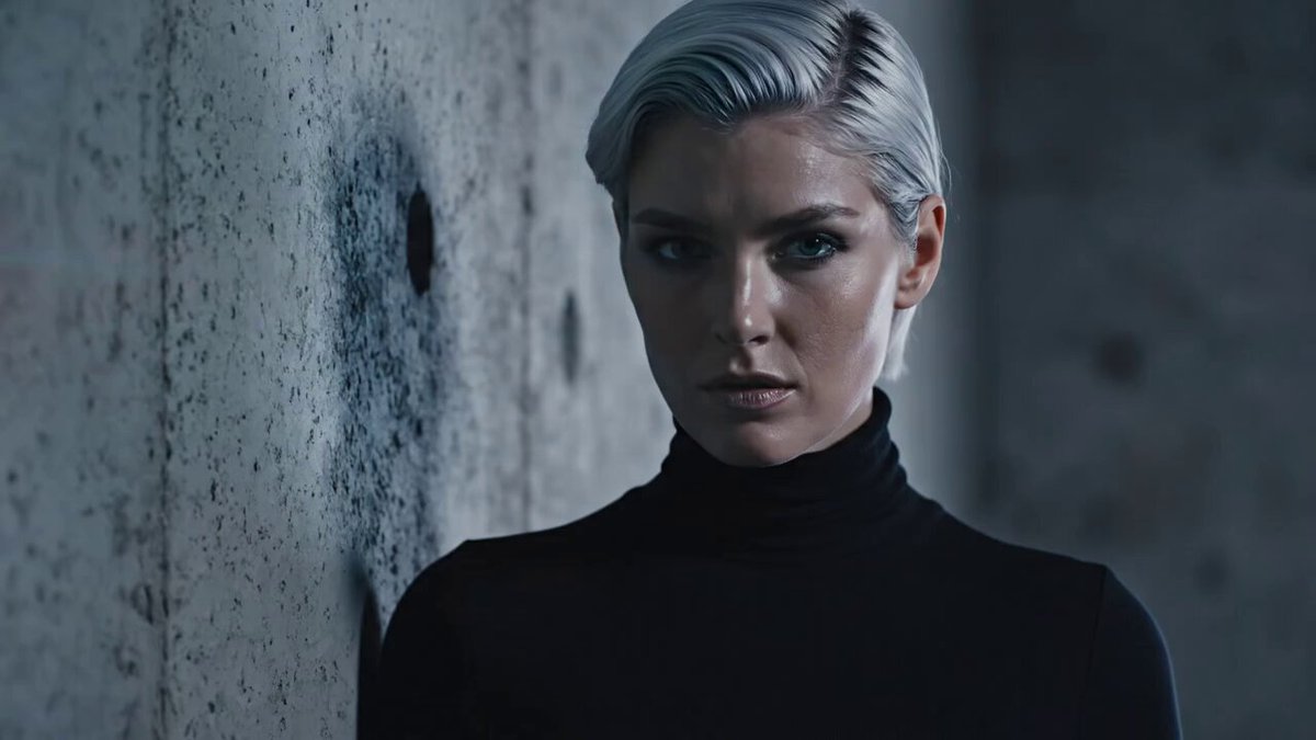 Cinematic Short Film with Red Laser Scan