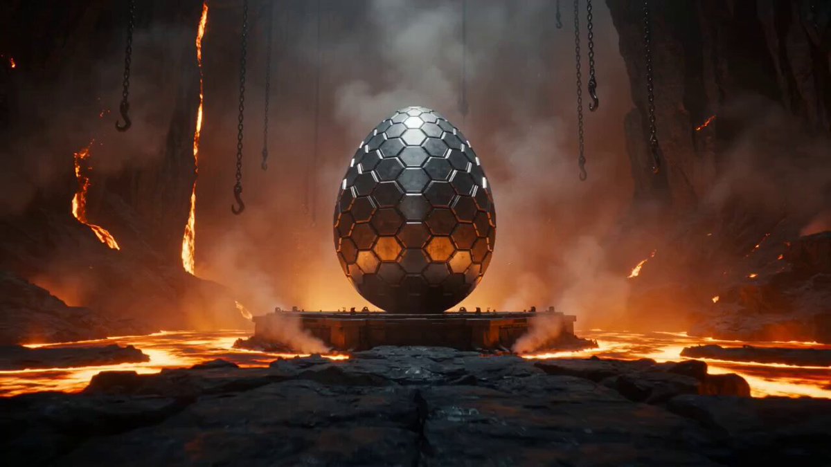 Dark Underground Forge-Cavern Video Prompt