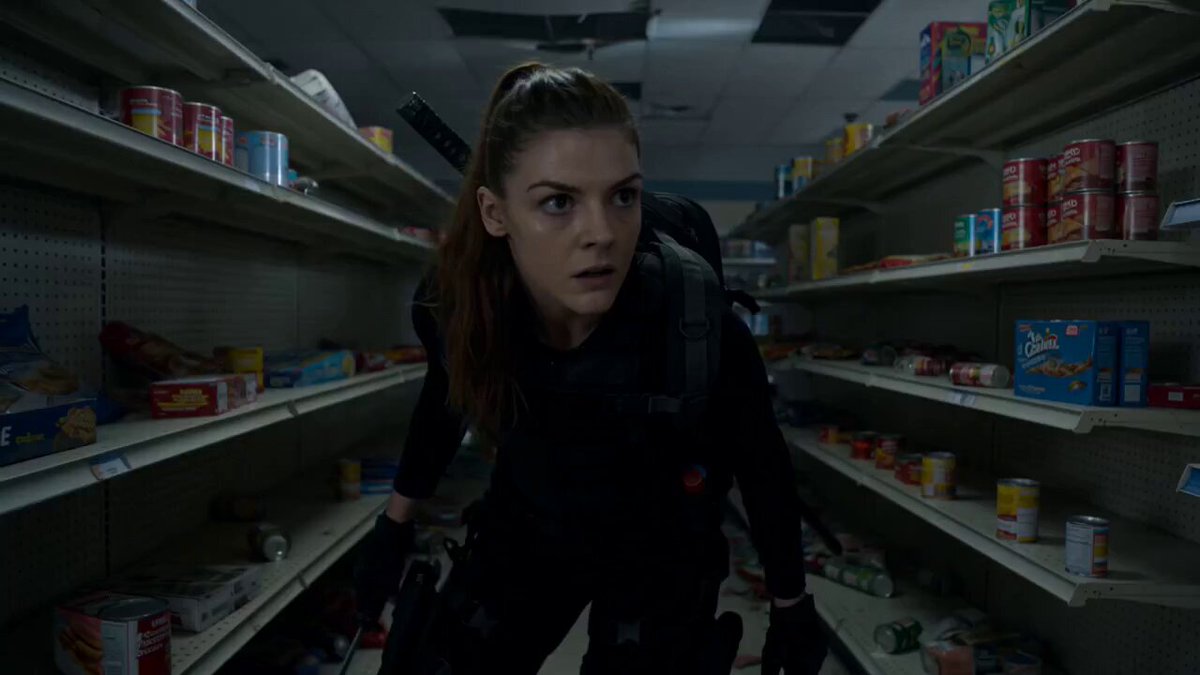 Zombie Hunter Supermarket Scene