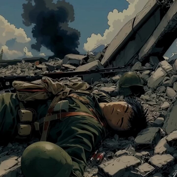 Battlefield Survival Scene Prompt