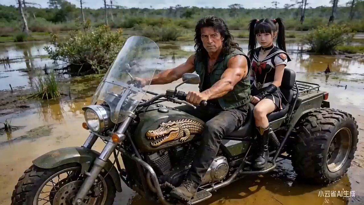 Sci-Fi Black Supercar Transforming into a Humanoid Robot